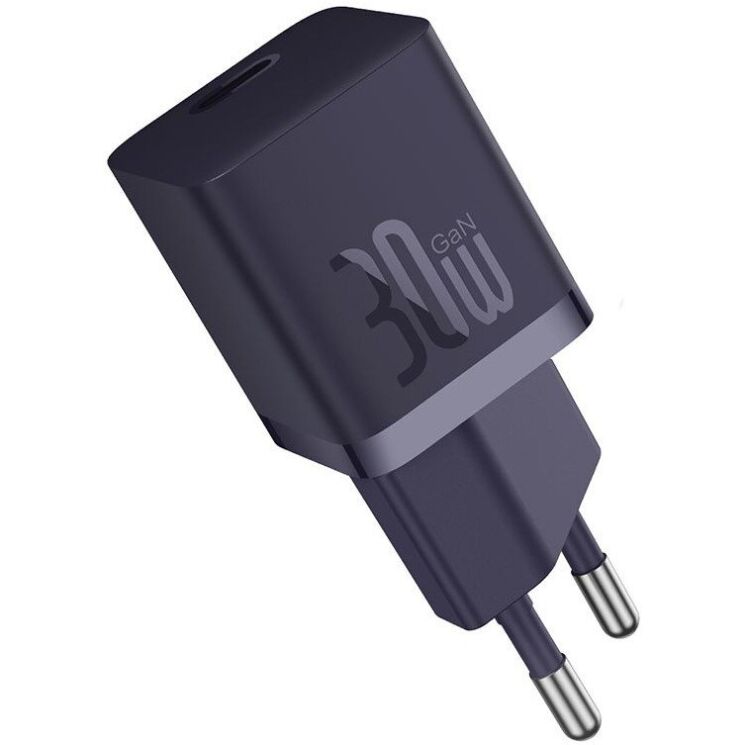 Сетевое зарядное устройство Baseus GaN5 1C 30W (CCGN070705) - Purple: фото 1 из 22