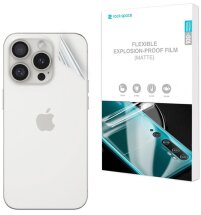 Антибликовая пленка на заднюю панель RockSpace Matte для Apple iPhone 16 Pro: фото 1 из 9