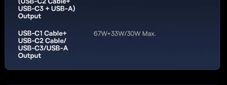 Автомобільний зарядний пристрій Baseus PrimeTrip VR2 Max PD100W+QC3.0 (Type-C + USB) + кабель 2Type-C (C02066) - Cosmic Black: фото 25 з 27
