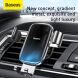 Автомобильный держатель Baseus Glaze Gravity (SUYL-LG01) - Black (982132B). Фото 7 из 10