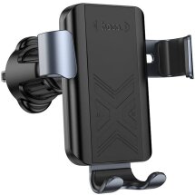 Автомобільний тримач Hoco H70 Gamble Gravity - Black: фото 1 з 6