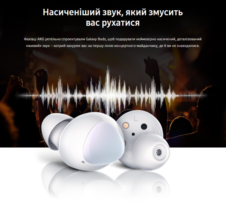 Беспроводные наушники Samsung Galaxy Buds (SM-R170NZKASEK) - Black: фото 12 из 18