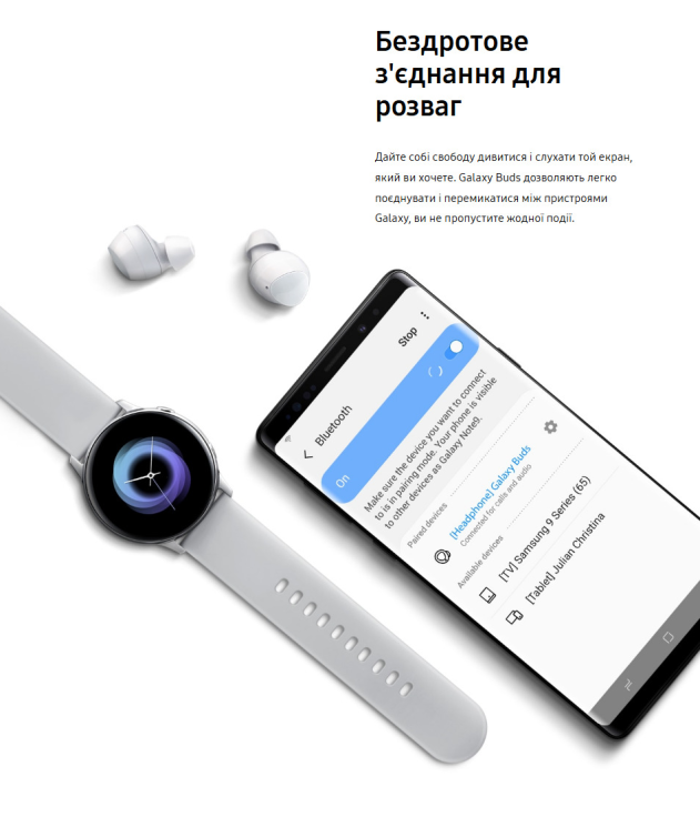 Беспроводные наушники Samsung Galaxy Buds (SM-R170NZKASEK) - Black: фото 17 из 18