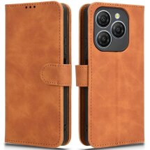 Чехол Deexe Classic Wallet для BlackView Shark 9 - Brown: фото 1 из 6