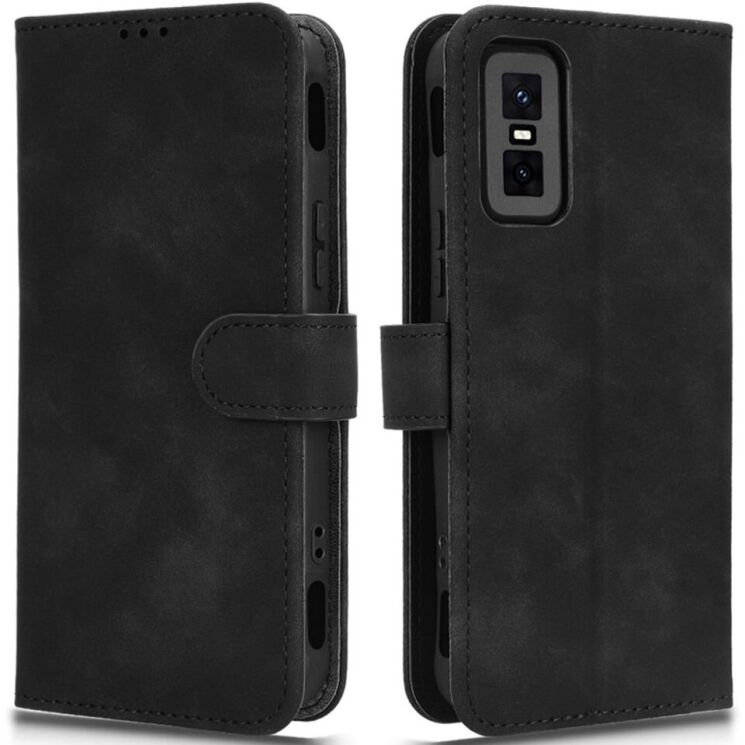 Чохол Deexe Classic Wallet для Infinix GT 30 Pro - Black: фото 1 з 7
