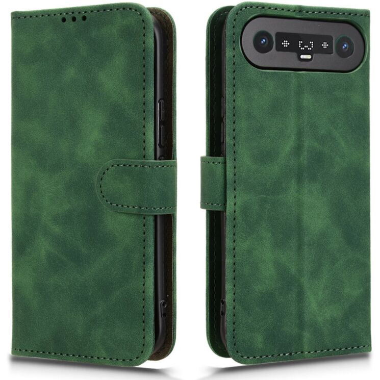 Чехол Deexe Classic Wallet для TECNO Camon Slim - Green (433001G) Чехол Deexe Classic Wallet для TECNO Camon Slim - Green: фото 1 из 4