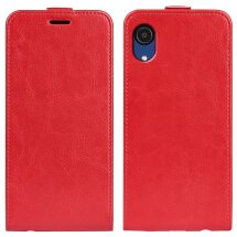 Чехол Deexe Flip Case для Samsung Galaxy A03 Core (A032) - Red: фото 1 из 7