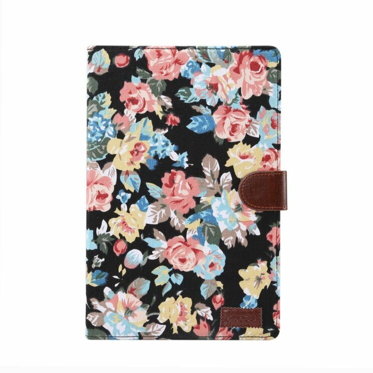 Чохол Deexe Peony Pattern для Samsung Galaxy Tab S5e 10.5 (T720/725) - Black (217410B) Чохол Deexe Peony Pattern для Samsung Galaxy Tab S5e 10.5 (T720/725) - Black: фото 2 з 7