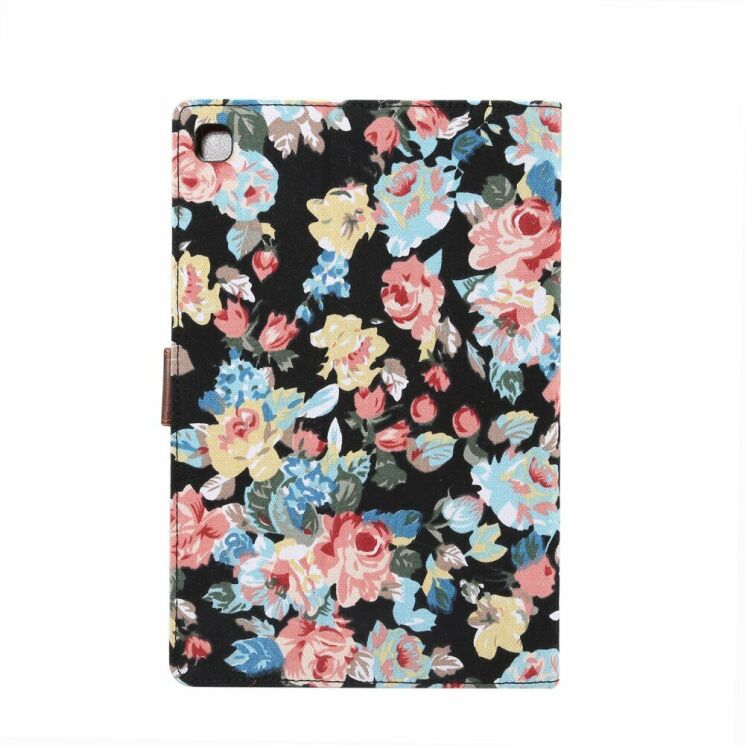 Чохол Deexe Peony Pattern для Samsung Galaxy Tab S5e 10.5 (T720/725) - Black (217410B) Чохол Deexe Peony Pattern для Samsung Galaxy Tab S5e 10.5 (T720/725) - Black: фото 3 з 7