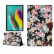 Чохол Deexe Peony Pattern для Samsung Galaxy Tab S5e 10.5 (T720/725) - Black (217410B). Фото 1 з 7