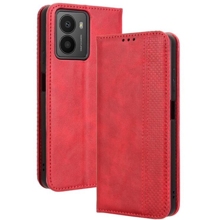 Чехол Deexe Retro Style для HMD Fusion - Red: фото 1 из 7