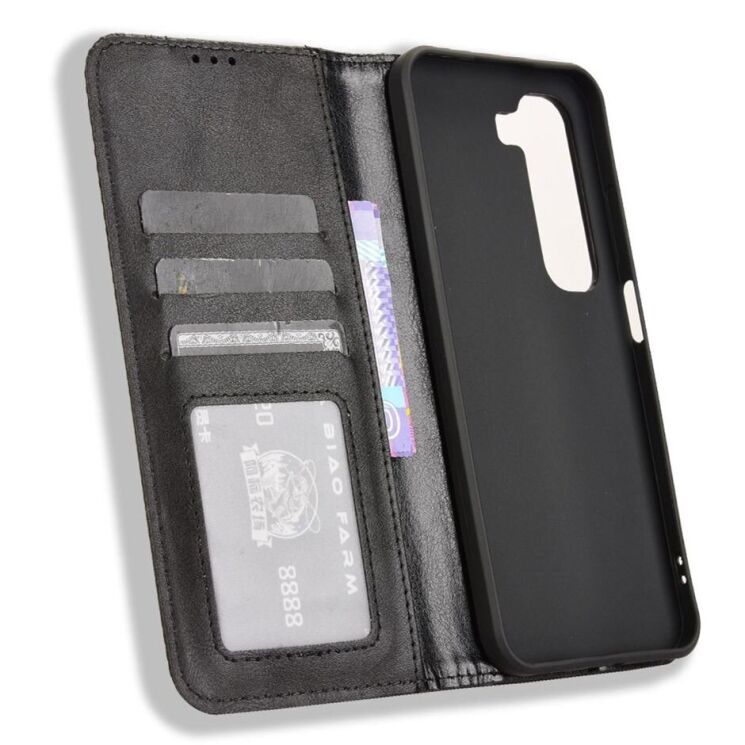 Чохол Deexe Retro Style для Infinix Hot 50 - Black: фото 4 з 8