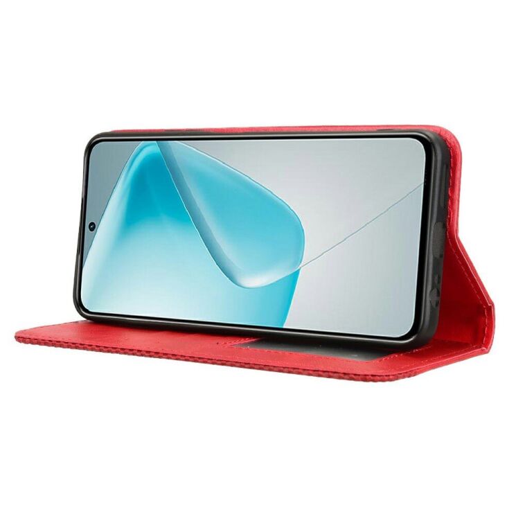 Чехол Deexe Retro Style для Infinix Hot 50 Pro Plus - Red: фото 3 из 7