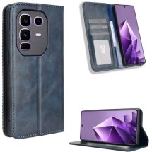 Чехол Deexe Retro Style для Infinix Note 50 Pro Plus - Blue: фото 1 из 18