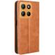 Чехол Deexe Retro Style для Motorola Moto G15 / G15 Power - Brown (372606Z). Фото 6 из 7