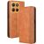 Чохол Deexe Retro Style для Motorola Moto G15 / G15 Power - Brown: фото 1 з 7