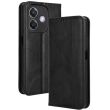 Чохол Deexe Retro Style для OPPO A3x / A3 / A40m - Black (365302B)