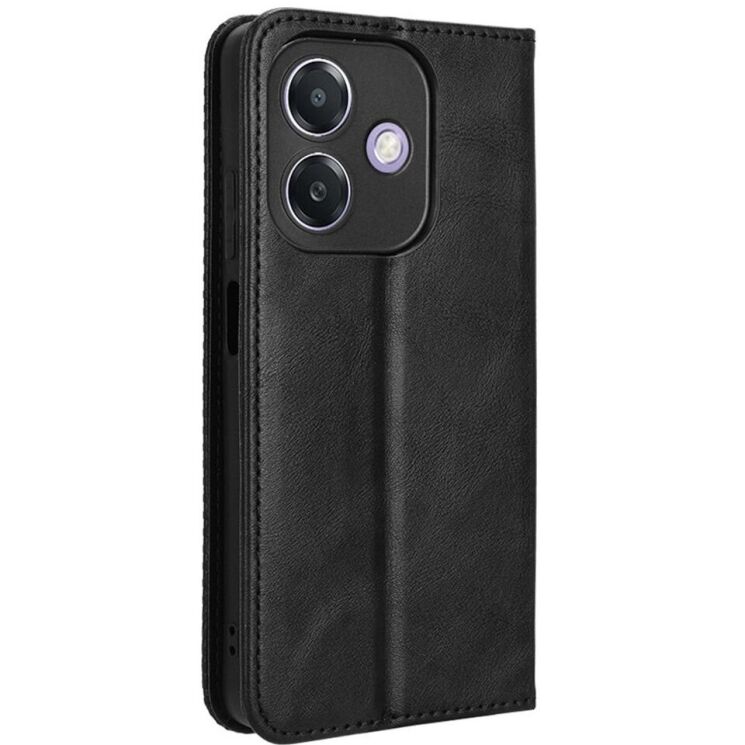 Чохол Deexe Retro Style для OPPO A3x / A3 / A40m - Black: фото 6 з 7
