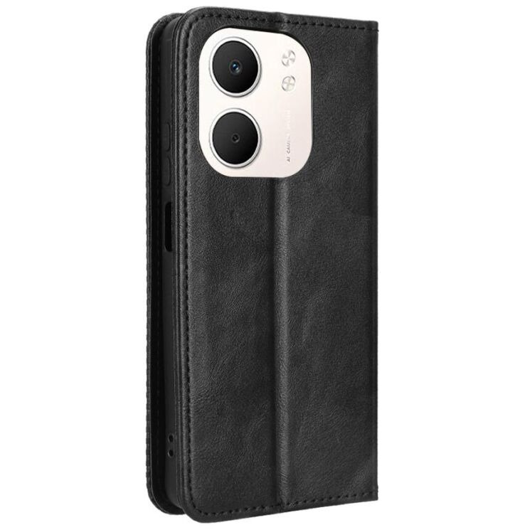 Чехол Deexe Retro Style для OPPO A5x - Black: фото 7 из 16