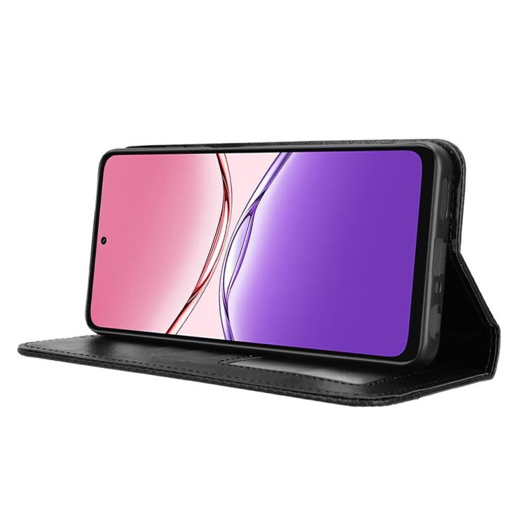 Чехол Deexe Retro Style для OPPO A5x - Black: фото 6 из 16