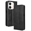 Чехол Deexe Retro Style для OPPO A5x - Black (385705B)