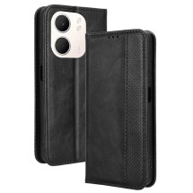 Чохол Deexe Retro Style для OPPO A5x - Black: фото 1 з 16