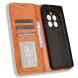 Чехол Deexe Retro Style для Realme 12 / 12 Plus - Brown (355502Z). Фото 4 из 7