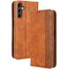 Чехол Deexe Retro Style для Samsung Galaxy M34 (M346) - Brown (336109Z). Фото 1 из 7