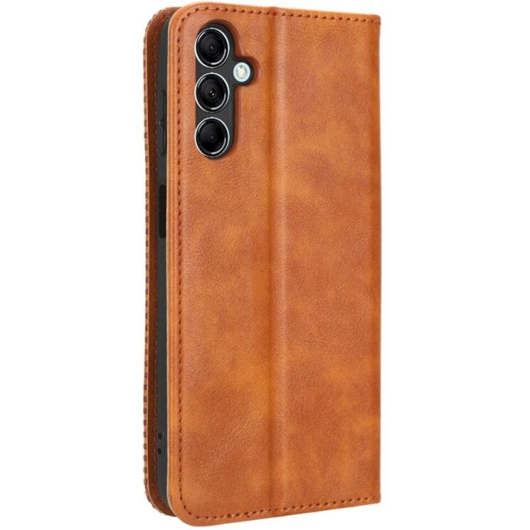 Чехол Deexe Retro Style для Samsung Galaxy M34 (M346) - Brown: фото 6 из 7