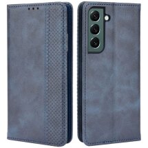 Чехол Deexe Retro Style для Samsung Galaxy S22 (S901) - Blue: фото 1 из 10