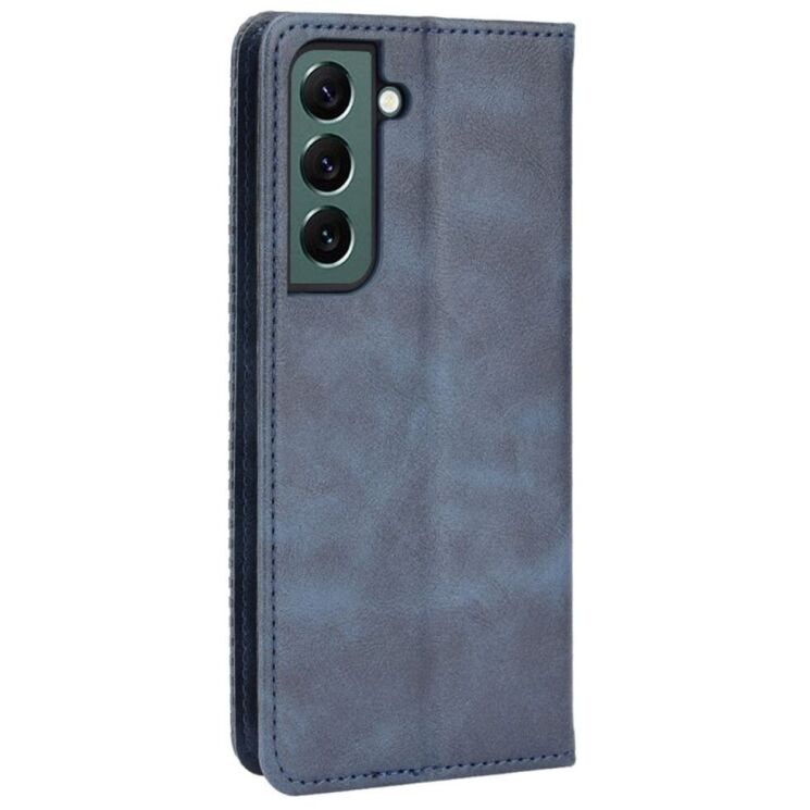 Чехол Deexe Retro Style для Samsung Galaxy S22 (S901) - Blue: фото 3 из 10