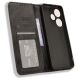 Чохол Deexe Retro Style для Xiaomi Poco F6 - Black (355002B). Фото 4 з 7