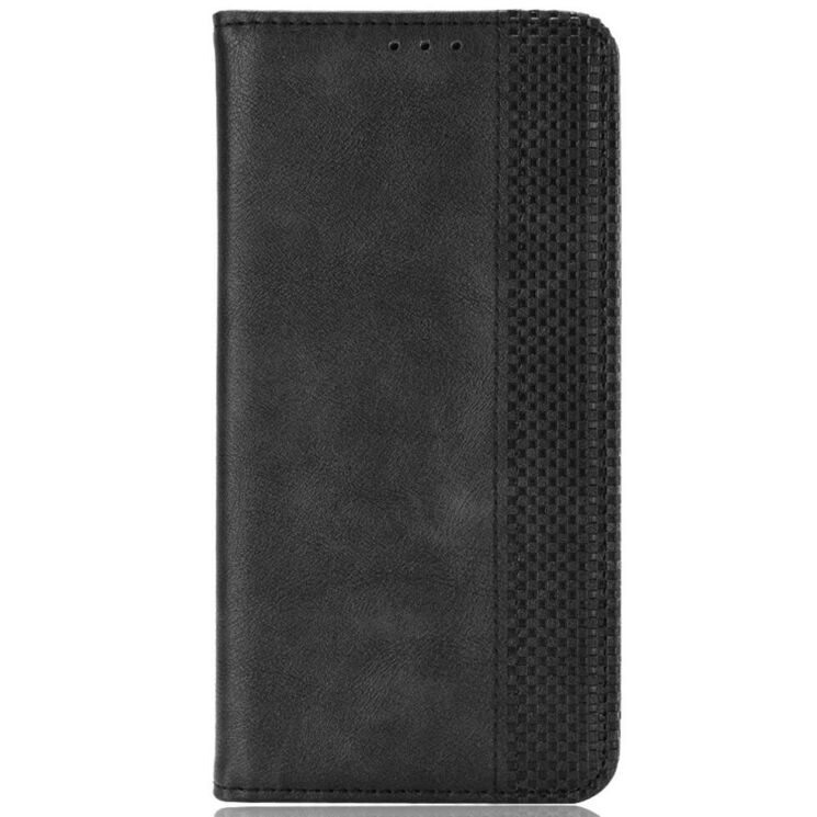Чохол Deexe Retro Style для Xiaomi Poco F6 - Black: фото 5 з 7