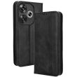 Чохол Deexe Retro Style для Xiaomi Poco F6 - Black (355002B)