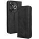 Чохол Deexe Retro Style для Xiaomi Poco F6 - Black (355002B). Фото 1 з 7