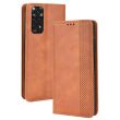 Чохол Deexe Retro Style для Xiaomi Redmi Note 11 / Note 11s - Brown (297213Z)