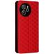 Чехол Deexe Rhombus Book для Blackview Shark 8 / Oscal Tiger 12 - Red (378104R). Фото 6 из 6