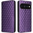 Чехол Deexe Rhombus Book для Google Pixel 11 / 11 Pro - Purple (425529V)