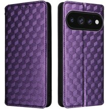 Чехол Deexe Rhombus Book для Google Pixel 11 / 11 Pro - Purple: фото 1 из 7