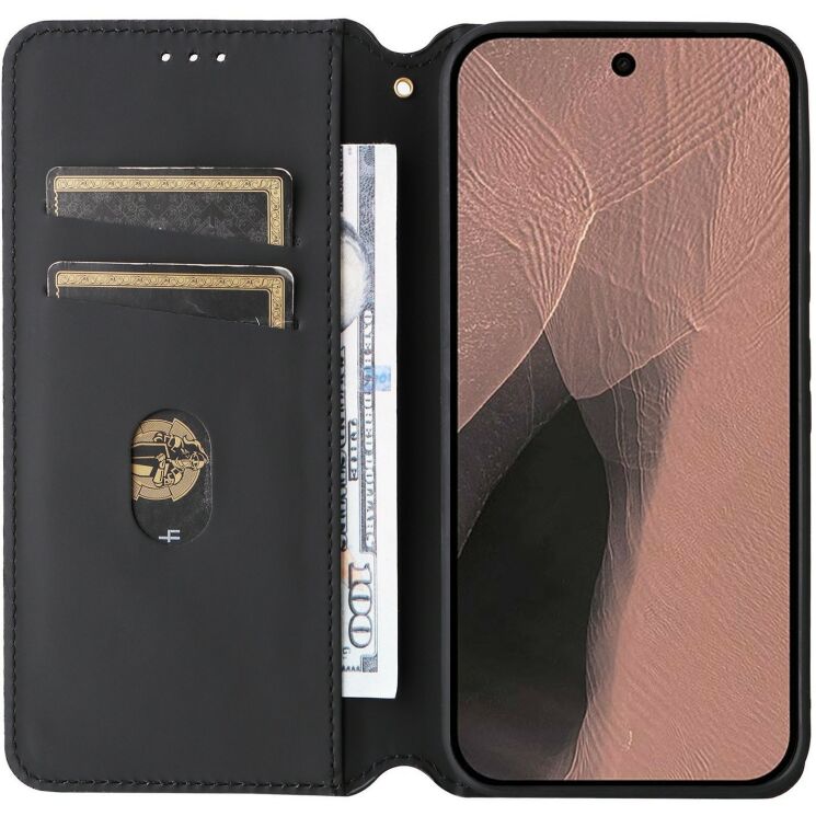 Чехол Deexe Rhombus Book для Google Pixel 11 / 11 Pro - Purple: фото 2 из 7