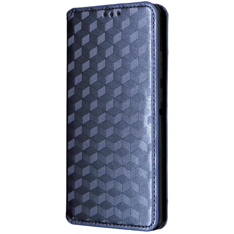 Чохол Deexe Rhombus Book для Motorola Edge 70 - Blue: фото 7 з 10