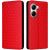 Чохол Deexe Rhombus Book для Xiaomi Poco X7 Pro - Red: фото 1 з 6