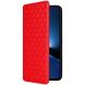 Чохол Deexe Rhombus Book для Xiaomi Poco X7 Pro - Red (371727R). Фото 5 з 6