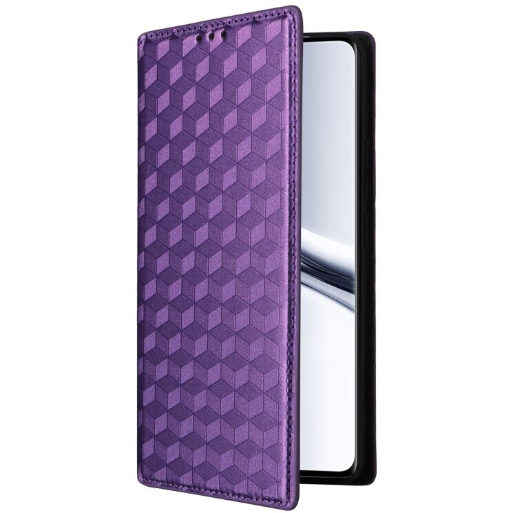 Чехол Deexe Rhombus Book для Xiaomi Redmi Note 15 (4G/5G) / Poco M8 - Purple: фото 7 из 8