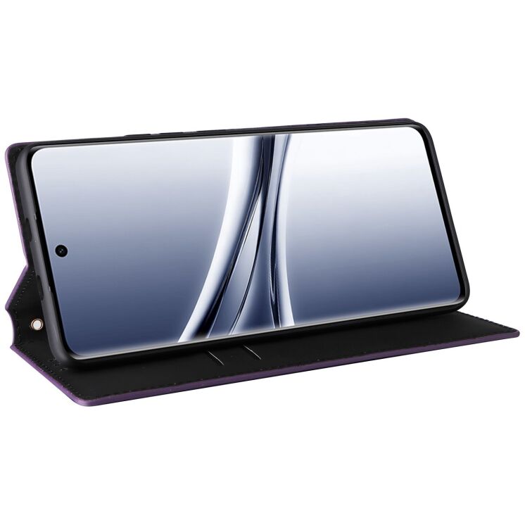 Чехол Deexe Rhombus Book для Xiaomi Redmi Note 15 (4G/5G) / Poco M8 - Purple: фото 4 из 8