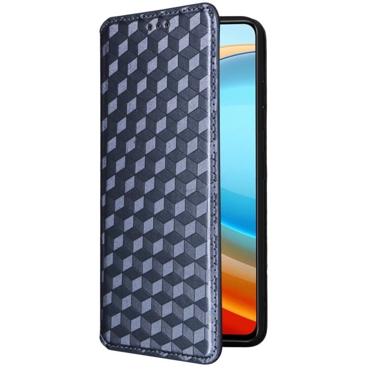Чехол Deexe Rhombus Book для ZTE Nubia Focus - Blue: фото 6 из 9
