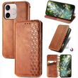 Чохол Deexe Rhombus Wallet для Honor 600 Lite - Brown (411805Z)