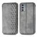 Чохол Deexe Rhombus Wallet для Motorola Edge 20 - Grey (289008H). Фото 2 з 10