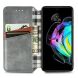 Чохол Deexe Rhombus Wallet для Motorola Edge 20 - Grey (289008H). Фото 5 з 10