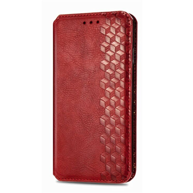 Чохол Deexe Rhombus Wallet для Motorola Moto G17 Power / G15 Power / G15 - Red (408425R) Чохол Deexe Rhombus Wallet для Motorola Moto G17 Power / G15 Power / G15 - Red: фото 4 з 6